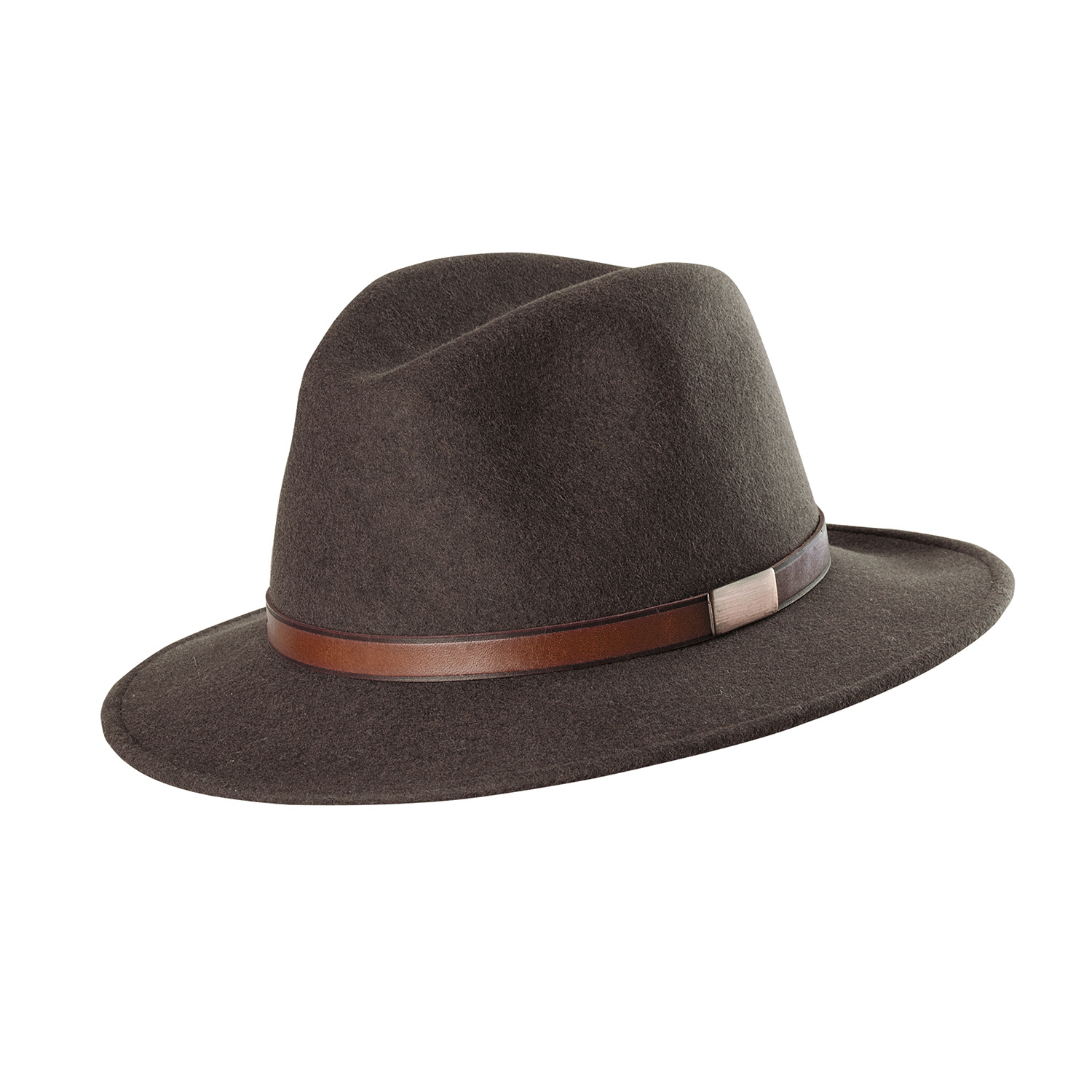 Filz-mit-chromfrei-Lederband