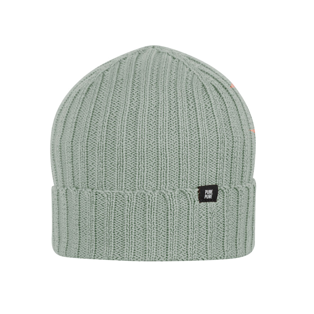 leichter-Strick-elastische-Rippe-mit-Umschlag