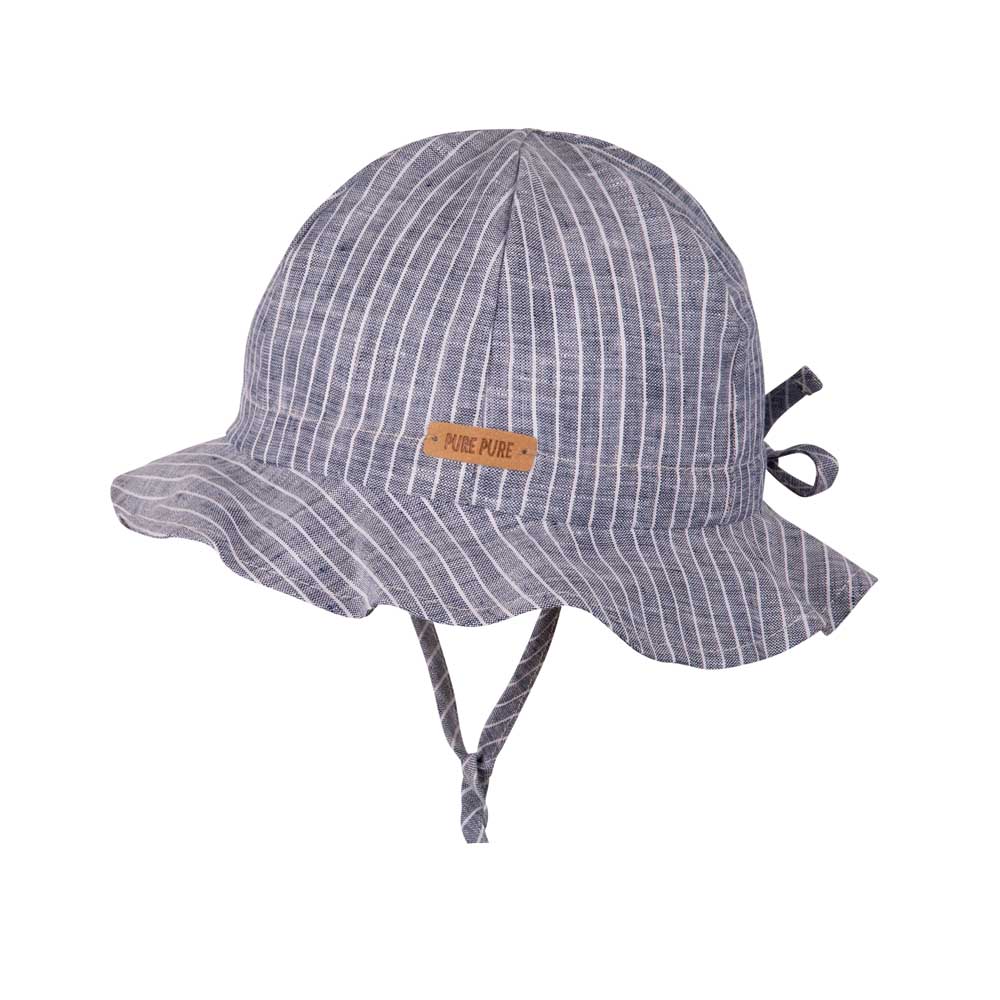 Leinen-gestreift-&amp~-leicht,-Rand-verstaerkt,-Bindeband