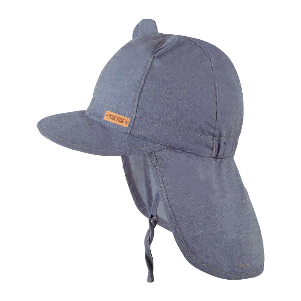 MIT-OHREN,-Uni-BW-Leinen,-hinten-Gummi-(ZAL~)