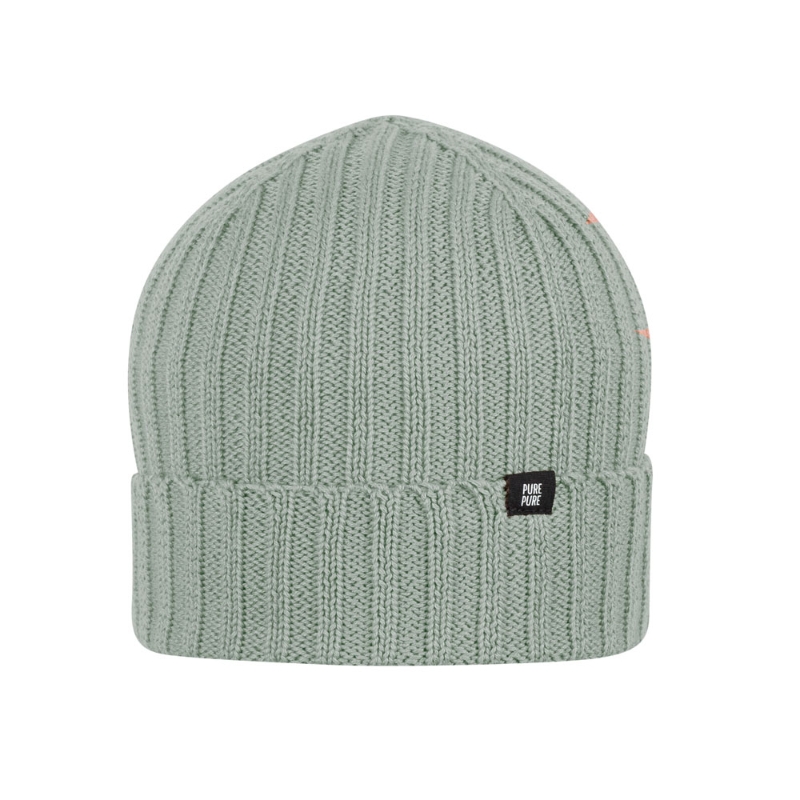 leichter-Strick-elastische-Rippe-mit-Umschlag