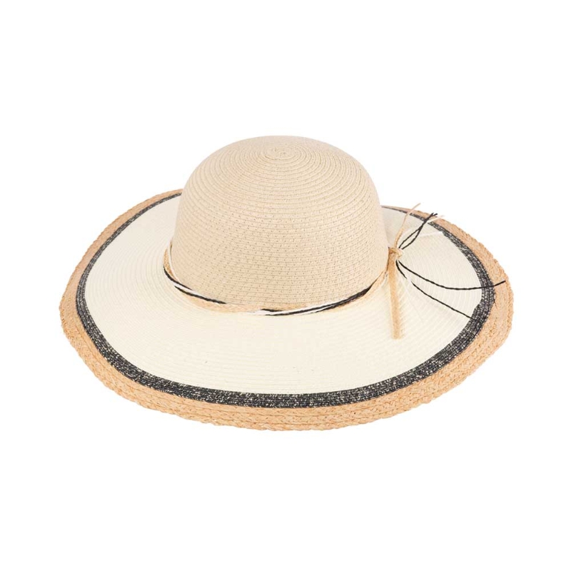 breiter-Rand-uni-bzw~mehrfarbrig-mit-Raffia