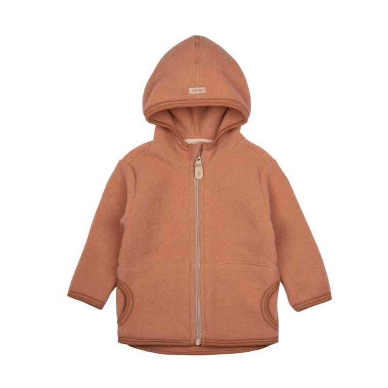 Soft-Fleece-mit-Einfass,-Kapuze,-Taschen-&amp~-hinten-etwas-laenger