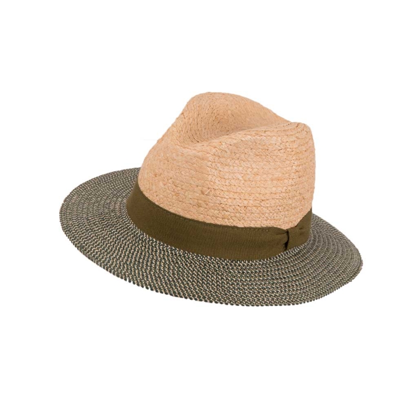 Rabd-2-farbig,-Kopf-Raffia-mit-Ripsband